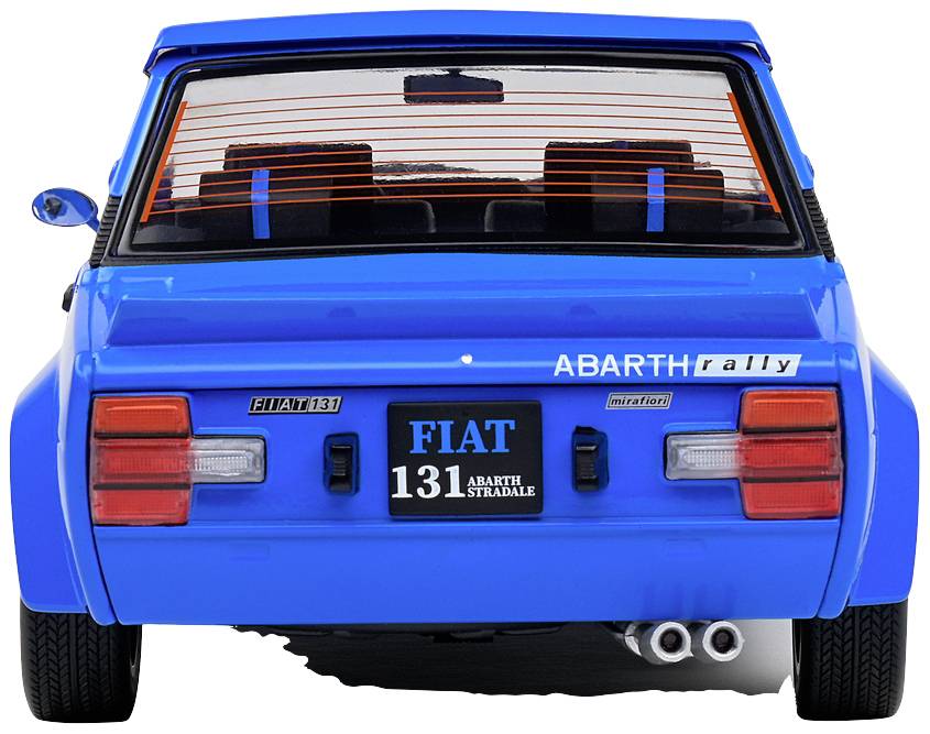 Solido Fiat 131 Abarth blau 1:18 Modellauto