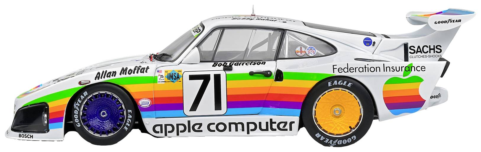 Solido Porsche 935 K3 #71 weiß 1:18 Modellauto