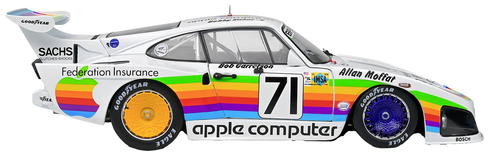 Solido Porsche 935 K3 #71 weiß 1:18 Modellauto