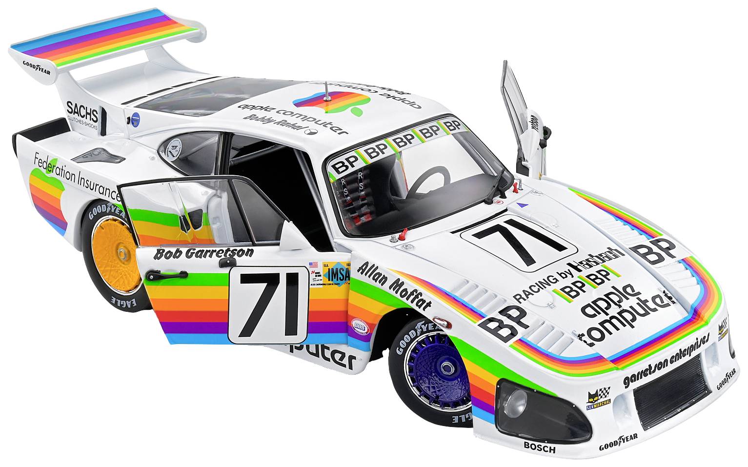 Solido Porsche 935 K3 #71 weiß 1:18 Modellauto