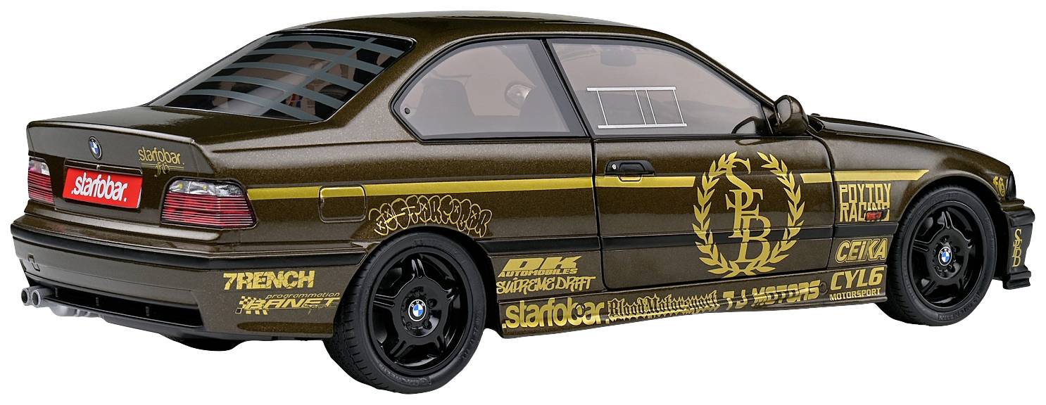 Solido BMW E36 COUPE M3 braun 1:18 Modellauto