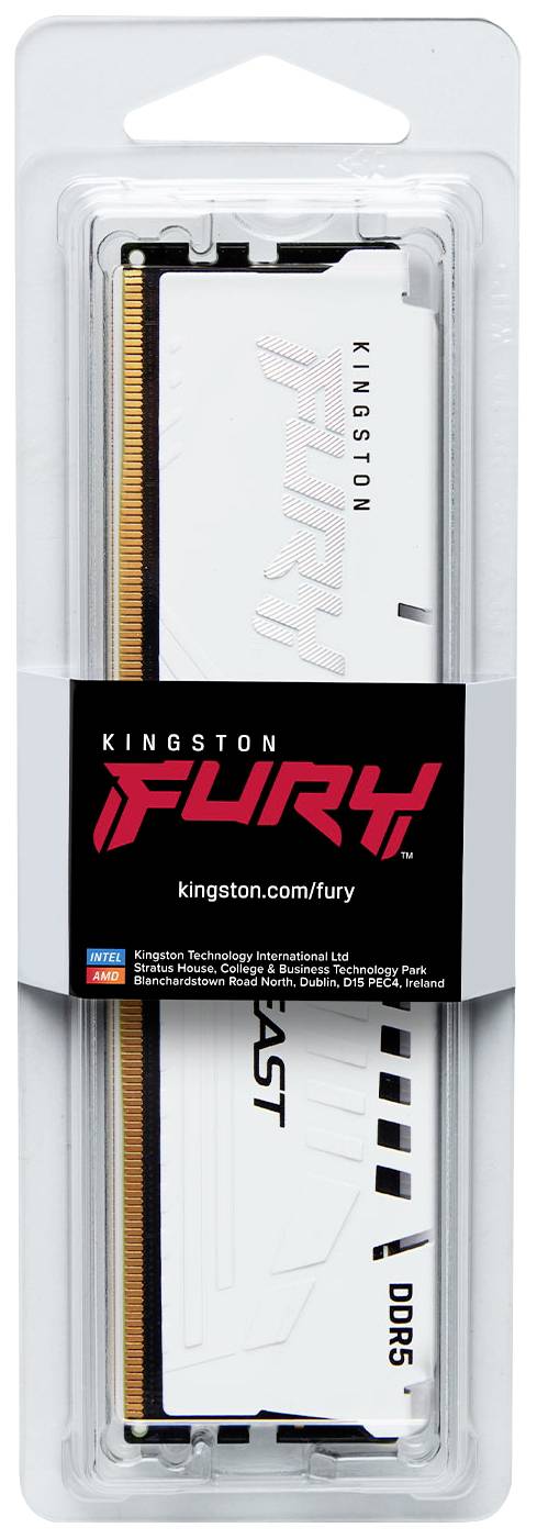 Kingston FURY Beast PC-Arbeitsspeicher Modul DDR5 32 GB 1 x 32 GB on-die ECC 6000 MHz 288pin DIMM CL36 KF560C36BWE-32