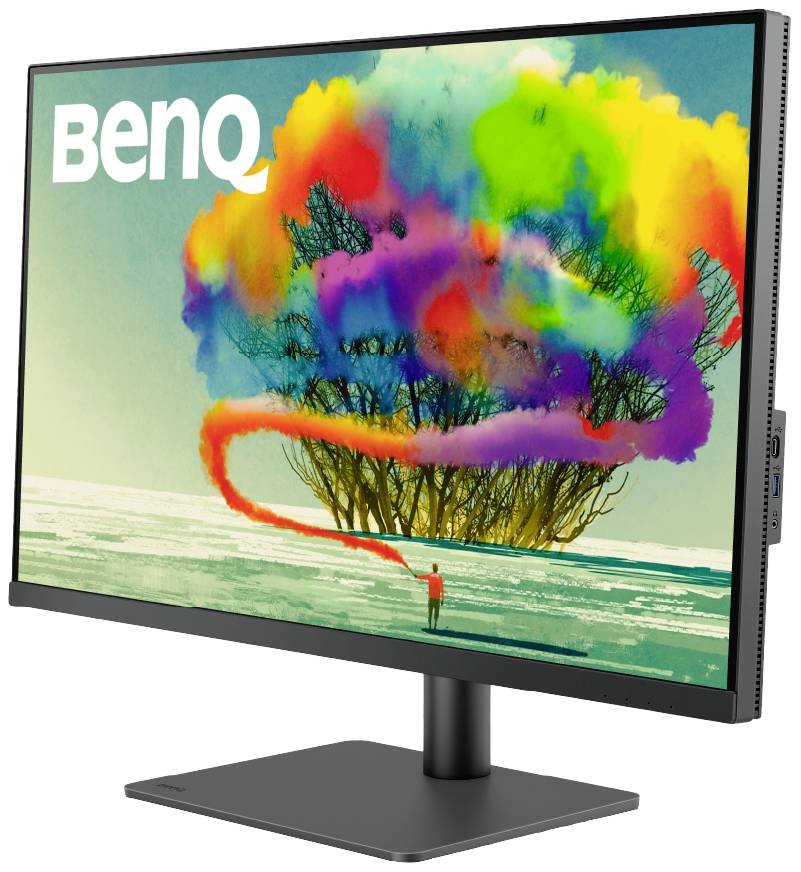 BenQ PD3205U LCD-Monitor EEK F (A - G) 80 cm (31.5 Zoll) 16:9 5 ms HDMI®, Kopfhörer (3.5 mm Klinke), USB-C®, DisplayPort IPS LCD