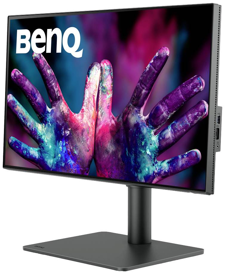 BenQ PD2506Q LED-Monitor EEK G (A - G) 63.5 cm (25 Zoll) 16:9 5 ms HDMI®, Kopfhörer (3.5 mm Klinke), USB-C®, DisplayPort, USB-A IPS LCD