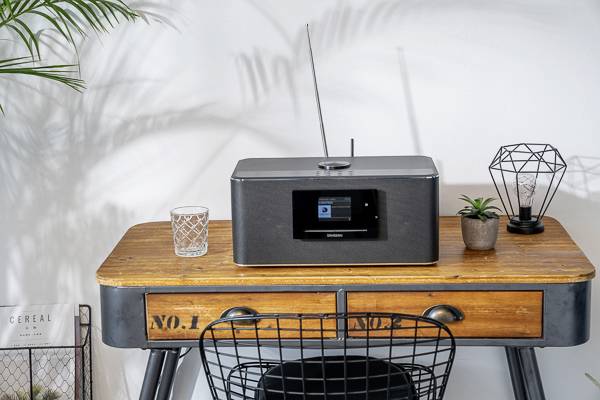 Sangean DDR75BT Tischradio DAB+, FM, WLAN, Bluetooth®, AUX, CD, DAB+ Inkl