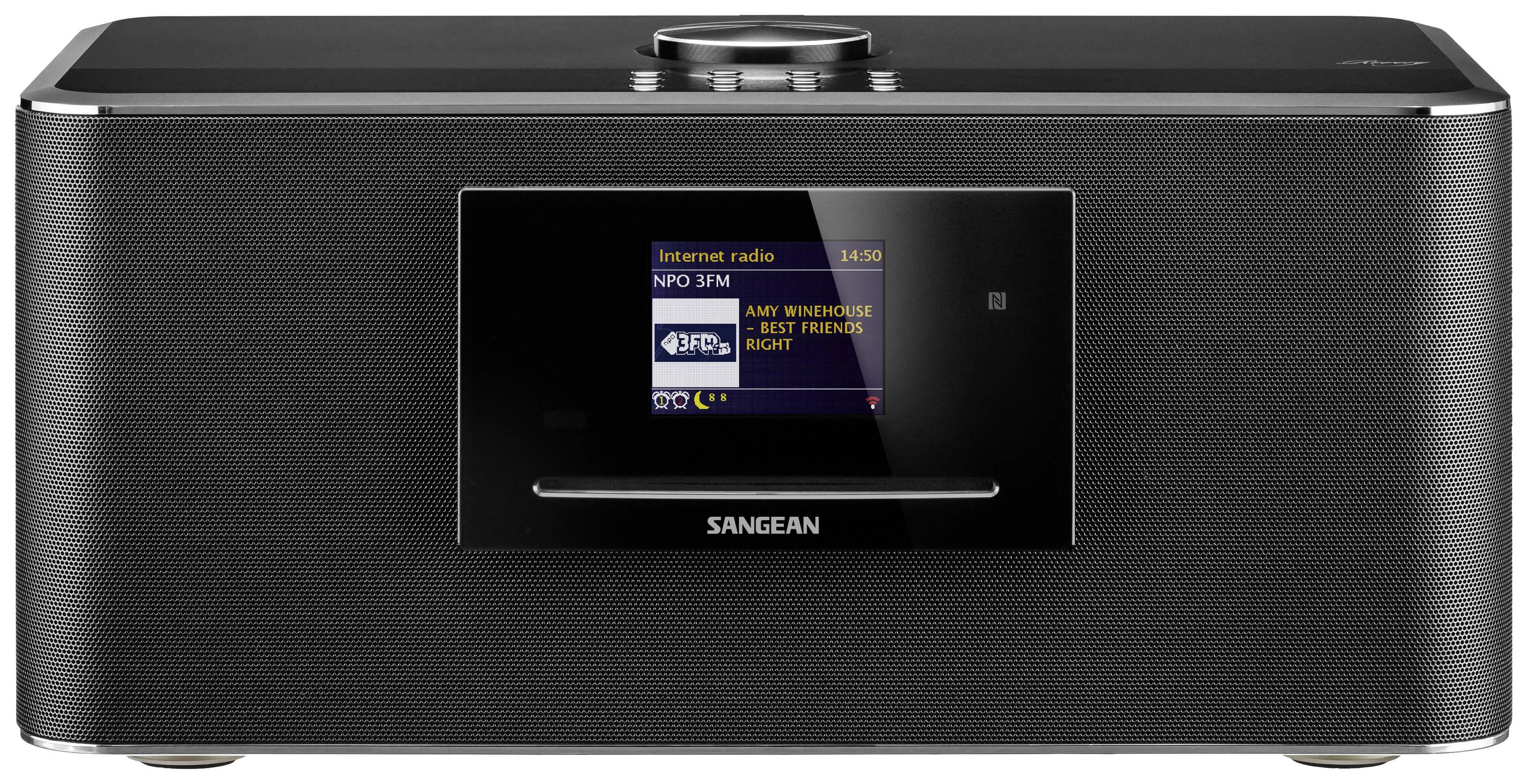 Sangean DDR75BT Tischradio DAB+, FM, WLAN, Bluetooth®, AUX, CD, DAB+ Inkl