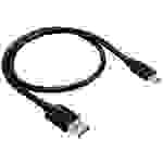 Akyga USB-Kabel USB-A Stecker, USB-C® Stecker 1.00 m Schwarz AK-USB-15