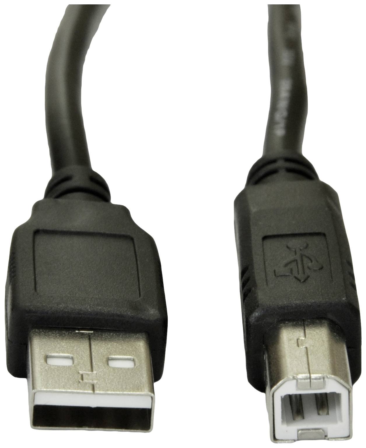 Akyga USB-Kabel USB-A Stecker, USB-B Stecker 5.00 m Schwarz AK-USB-18