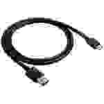 Akyga USB-Kabel USB-A Stecker, USB-C® Stecker 0.50 m Schwarz AK-USB-24