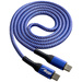 Akyga USB-Kabel USB-C® Stecker, USB-C® Stecker 1.00 m Blau AK-USB-37