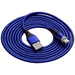 Akyga Câble USB USB-A mâle, USB-C® mâle 2.00 m bleu AK-USB-43