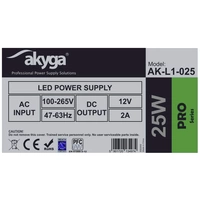 Akyga AK-L1-025 Industrienetzteil 14 V/DC 2A 25W Akyga AK-L1-025 Industrienetzteil 14 V/DC 2A 25W