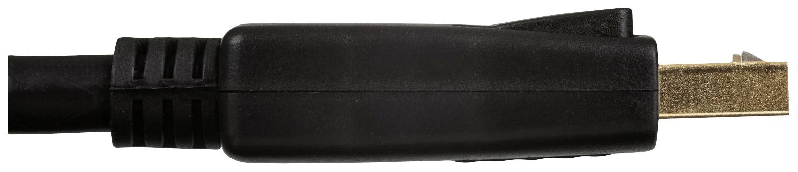 Akyga Anschlusskabel DisplayPort Stecker 1.8m Schwarz AK-AV-10 DisplayPort-Kabel