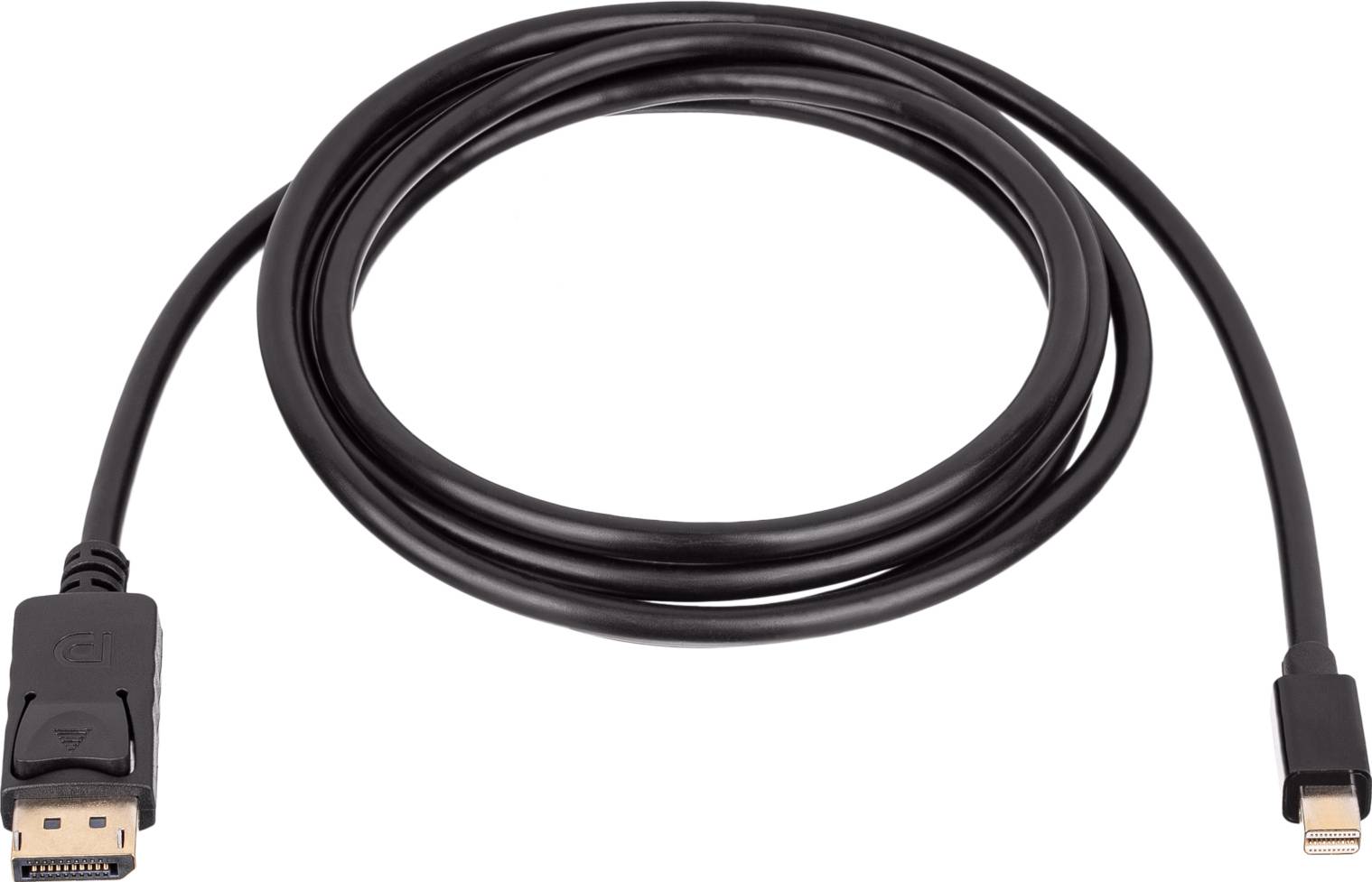 Akyga Anschlusskabel DisplayPort Stecker, Mini DisplayPort Stecker 1.8 m Schwarz AK-AV-15 DisplayPo