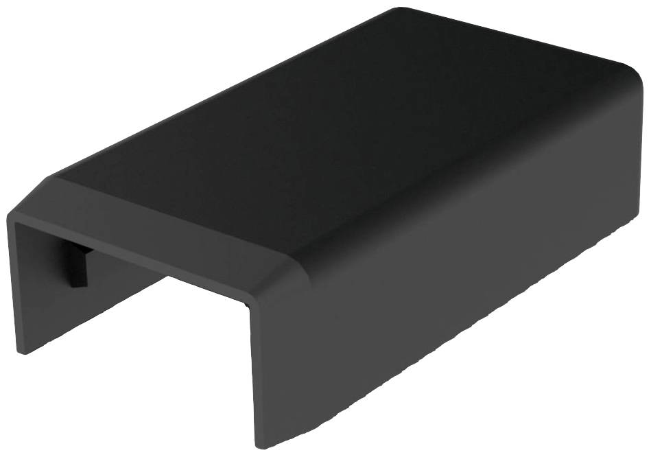 KOPOS 8921_FB Kabelkanal Endstück (B x H) 20mm x 10mm Schwarz