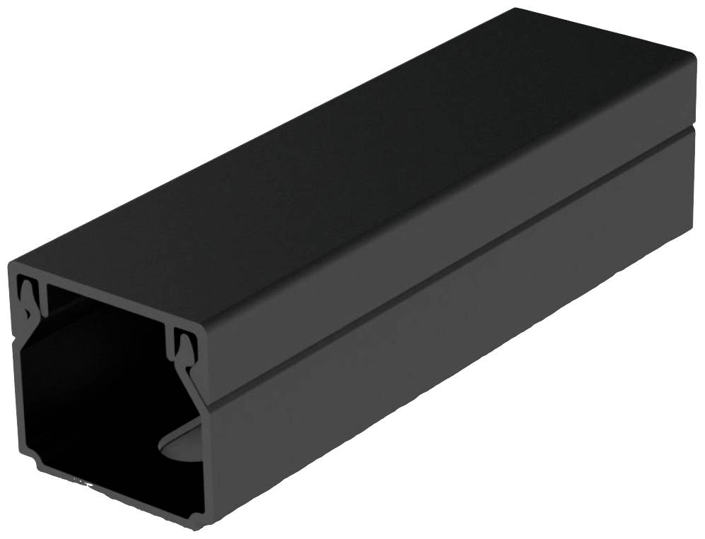 KOPOS LHD 20X20_FD Kabelkanal Elektroinstallationskanal (L x B x H) 2000 x 20 x 20mm 2m Schwarz