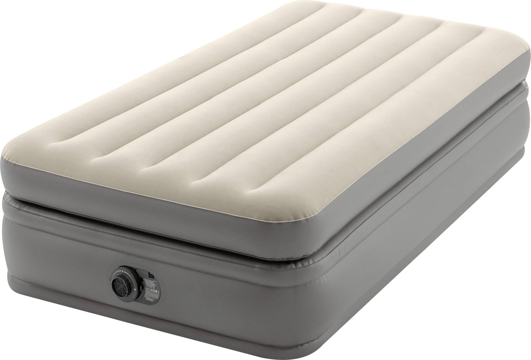 Intex 64162ND TWIN COMFORT ELEVATED AIRBED Luftbett (L x B x H) 191 x 99 x 51 cm Beige, Braun
