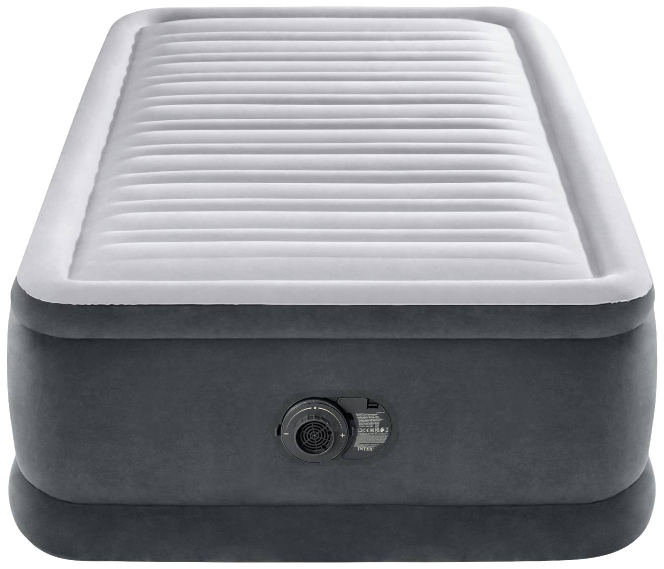 Intex 64412ND TWIN COMFORT-PLUSH AIRBED Luftbett (L x B x H) 191 x 99 x 46cm Grau