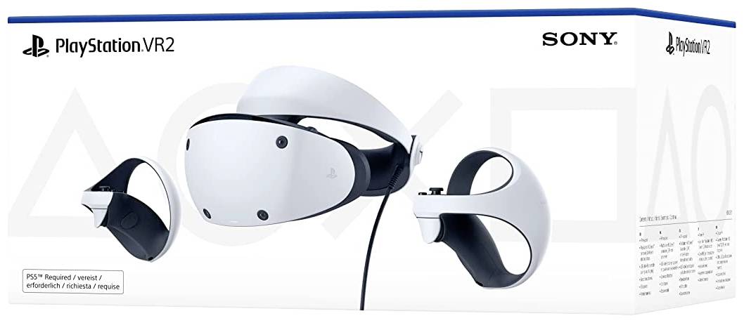 Sony Playstation VR2 Virtual Reality Brille Weiß, Schwarz
