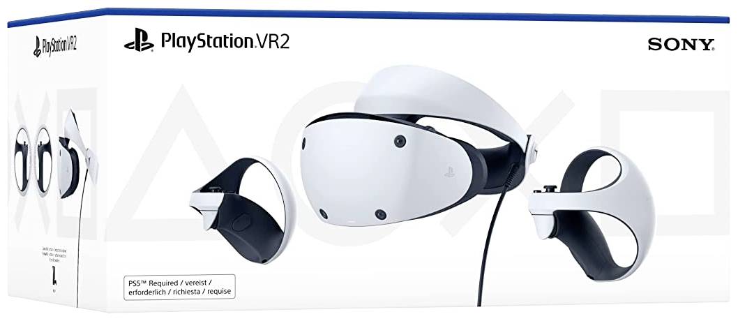 Sony Playstation VR2 Virtual Reality Brille Weiß, Schwarz