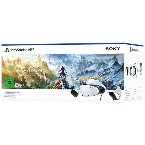 Sony Playstation VR2 - "Horizon: Call of the Mountain" Bundle Virtual Reality Brille Weiß, Schwarz