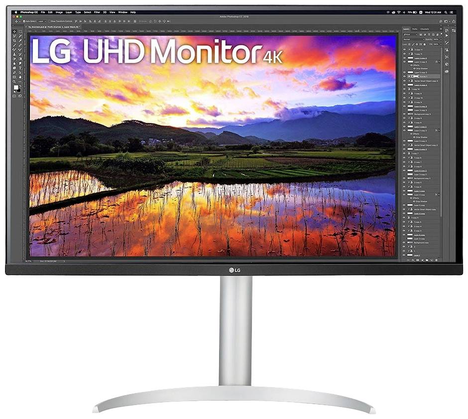 LG Electronics 32UP55NP-W LED-Monitor EEK G (A - G) 80 cm (31.5 Zoll) 16:9 4 ms DisplayPort, HDMI®, USB-A (USB 3.2 Gen 1) VA LCD