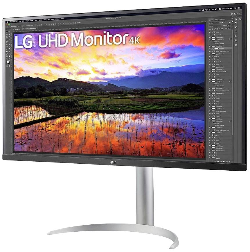 LG Electronics 32UP55NP-W LED-Monitor EEK G (A - G) 80 cm (31.5 Zoll) 16:9 4 ms DisplayPort, HDMI®, USB-A (USB 3.2 Gen 1) VA LCD