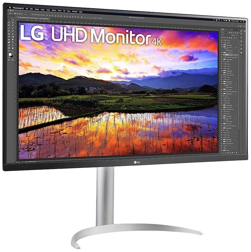 LG Electronics 32UP55NP-W LED-Monitor EEK G (A - G) 80 cm (31.5 Zoll) 16:9 4 ms DisplayPort, HDMI®, USB-A (USB 3.2 Gen 1) VA LCD