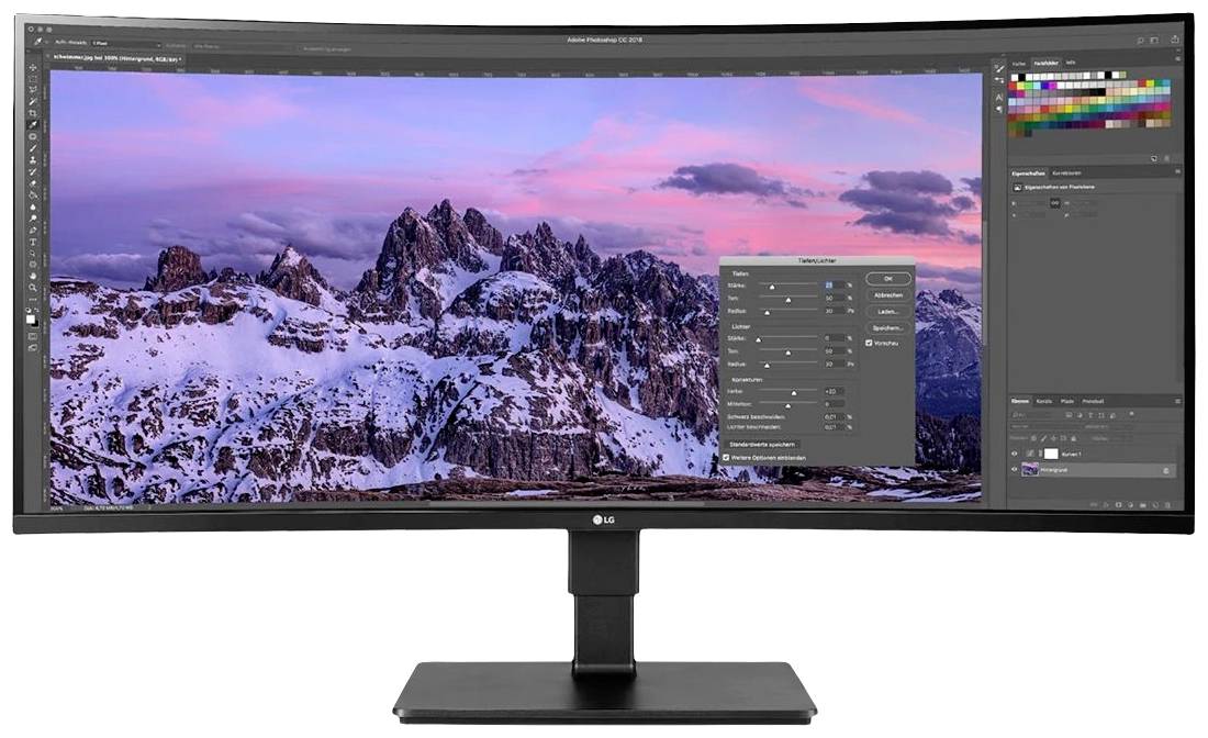 LG Electronics 35BN77CP-B LED-Monitor EEK G (A - G) 88.9cm (35 Zoll) 3440 x 1440 Pixel 21:9 5 ms HDMI®, DisplayPort, USB-C®
