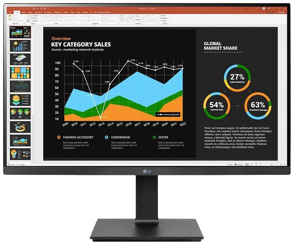 LG Electronics 27BQ75QB-B LCD-Monitor EEK F (A - G) 68.6 cm (27 Zoll) 2560 x 1440 Pixel 16:9 5 ms HDMI®, DisplayPort, USB-C®, USB-A (USB 3.2 Gen 1)