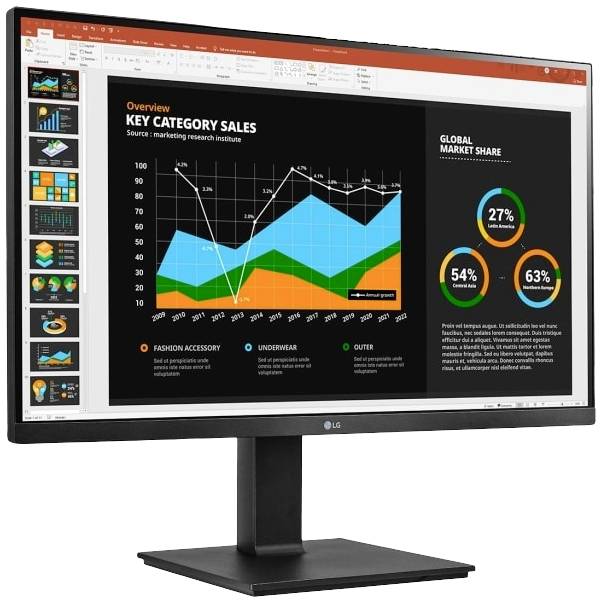 LG Electronics 27BQ75QB-B LCD-Monitor EEK F (A - G) 68.6 cm (27 Zoll) 2560 x 1440 Pixel 16:9 5 ms HDMI®, DisplayPort, USB-C®, USB-A (USB 3.2 Gen 1)