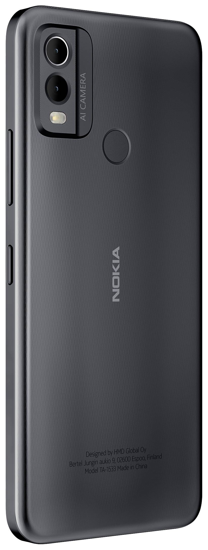 Nokia C22 64 GB Schwarz 16.6 cm (6.52 Zoll) Smartphone