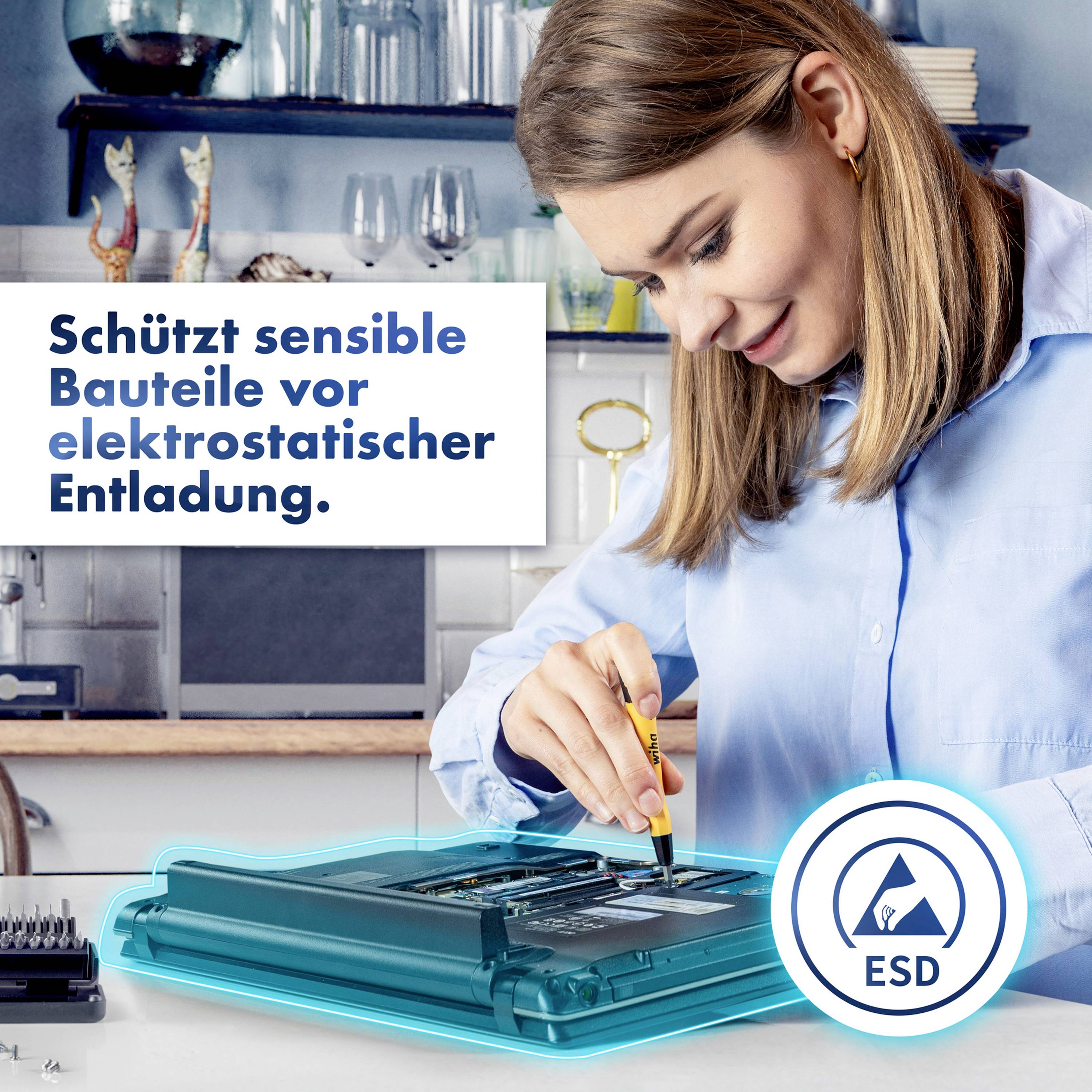 Wiha zai Hause 44624 Bit-Set 42teilig