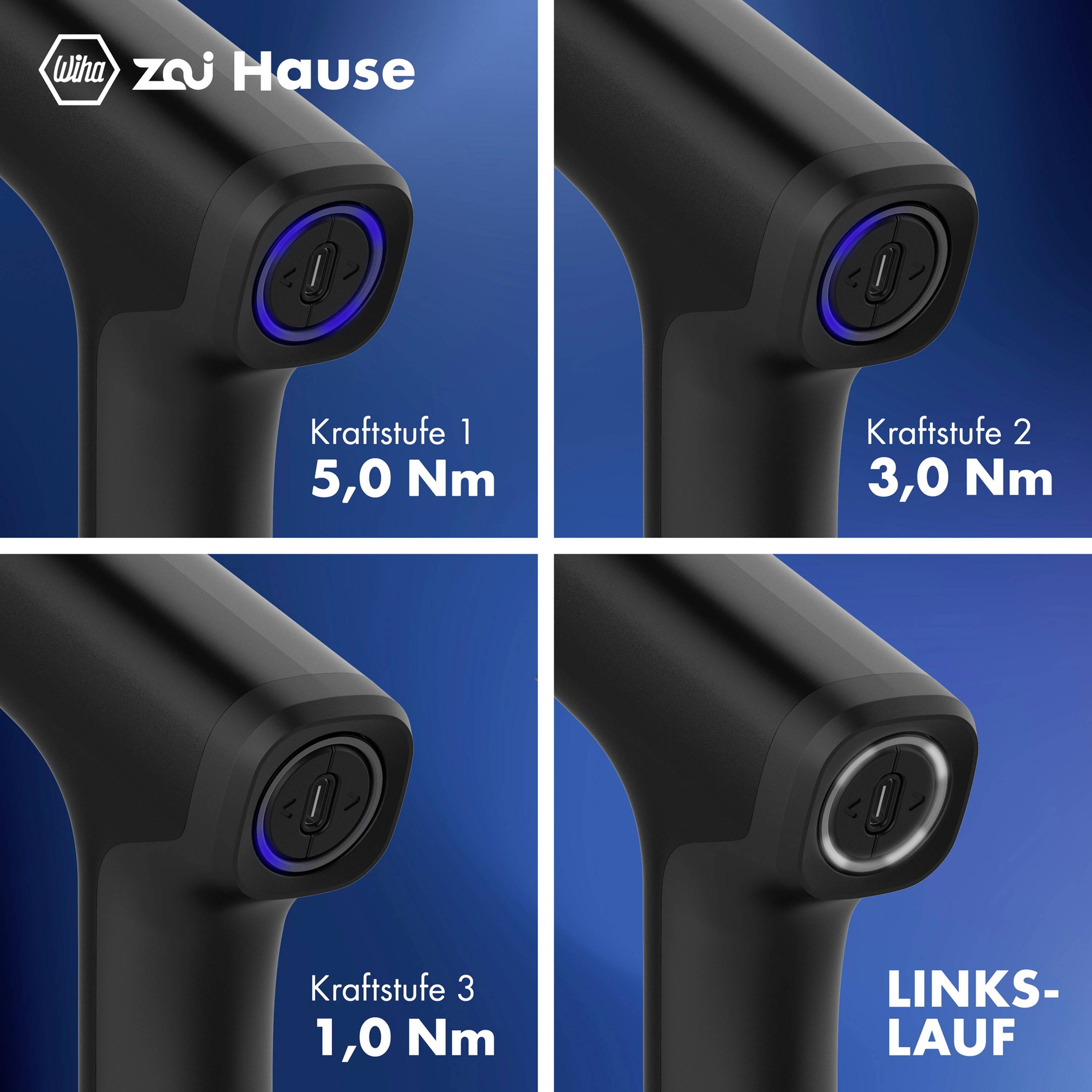 Wiha zai Hause 44622 Akku-Schrauber 4 V 2000 mAh Li-Ion