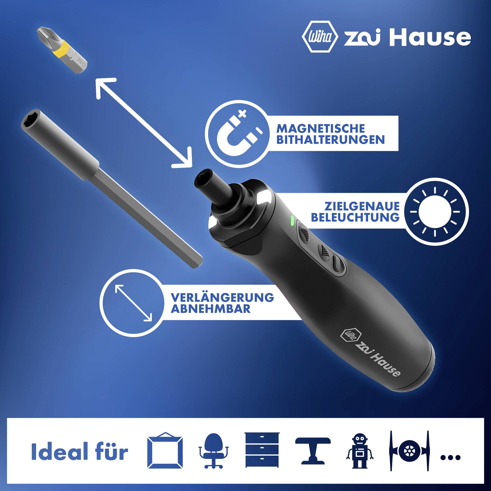 Wiha zai Hause E-Schraubendreher