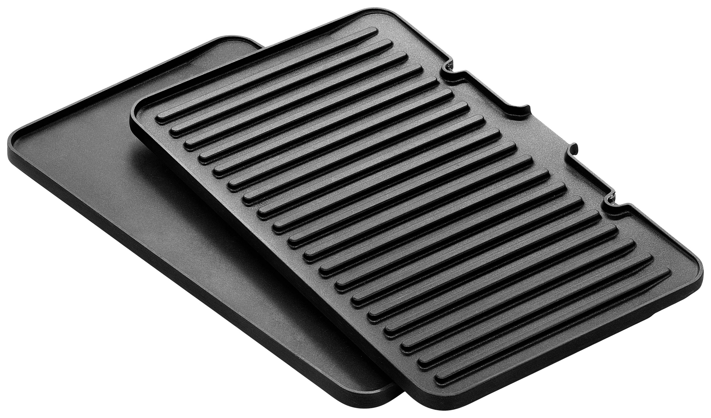 Braun CG7040 CG BRAUN STEELBK Tisch Kontaktgrill Timerfunktion, klappbar, mit Display, tragbar Schwarz, Edelstahl