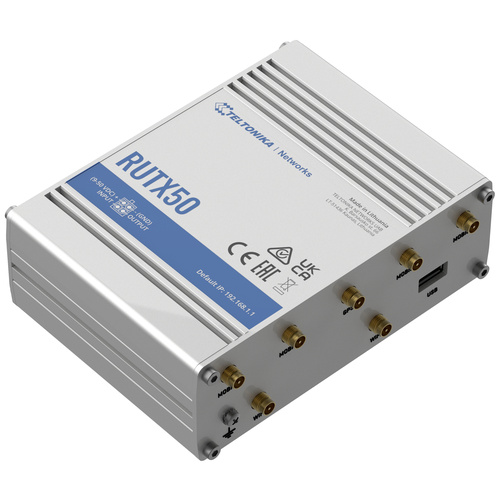 Routeur Teltonika RUTX50 Modem intégré: LTE, UMTS 2.4 GHz, 5 GHz