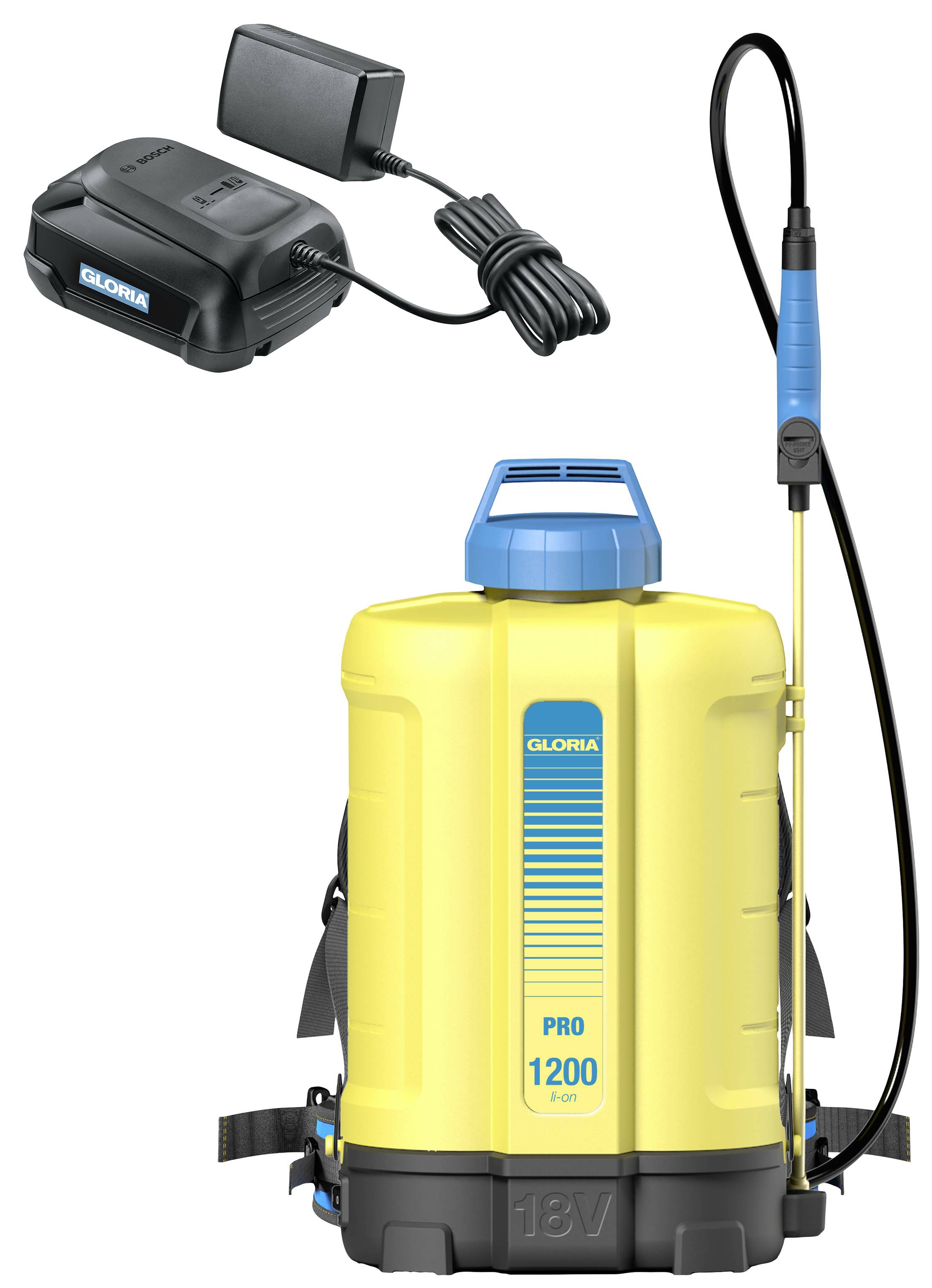 Gloria Haus und Garten 2533269+2795881 Rückensprühgerät 12l