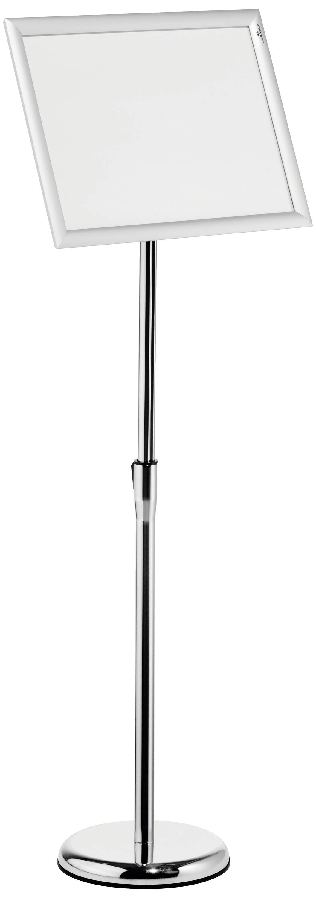 Durable 479923 Info-Bodenständer mit Aluminium Klapprahmen 1 x DIN A3 250mm x 1290mm x 250mm 1St.
