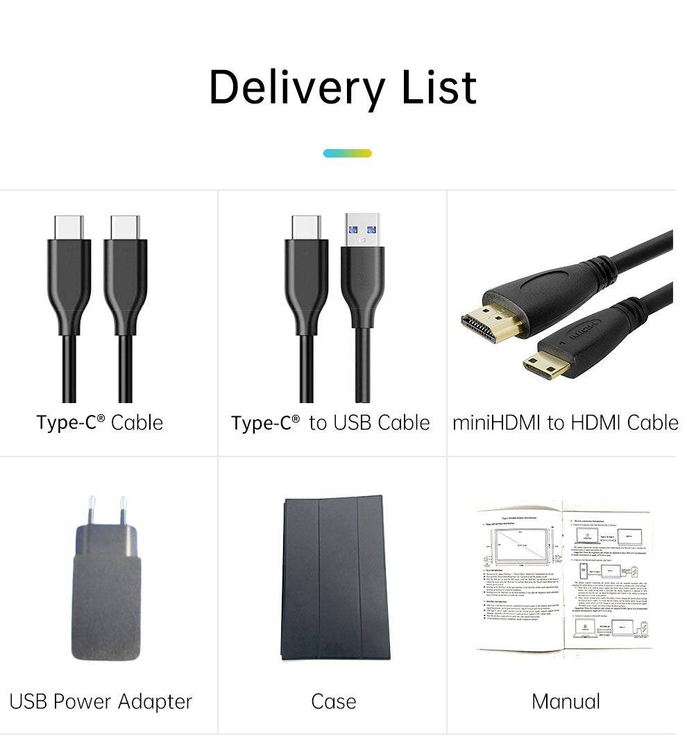 Raysgem RC185PTM Touchscreen-Monitor EEK: E (A - G) 47 cm (18.5 Zoll) 1980 x 1080 Pixel 16:9 5 ms H