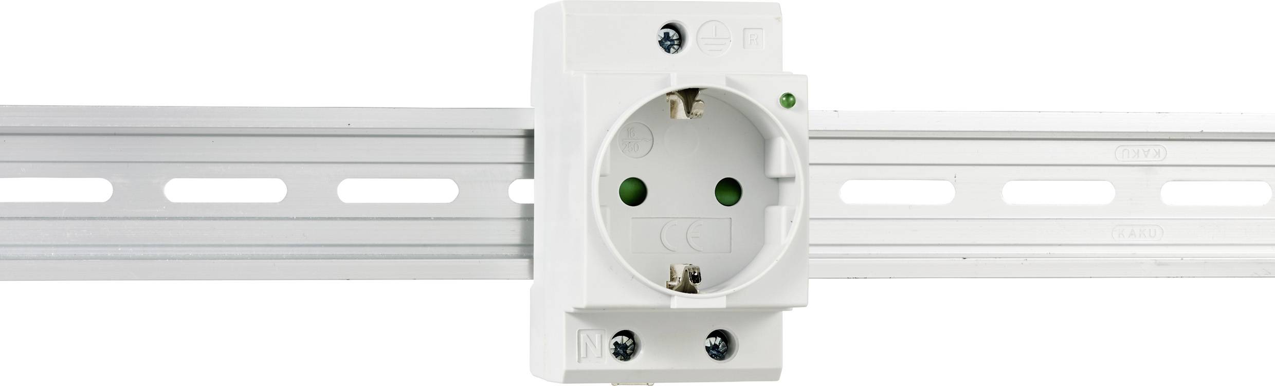 TRU COMPONENTS Schaltschrank-Steckdose TC-11462684 1St.