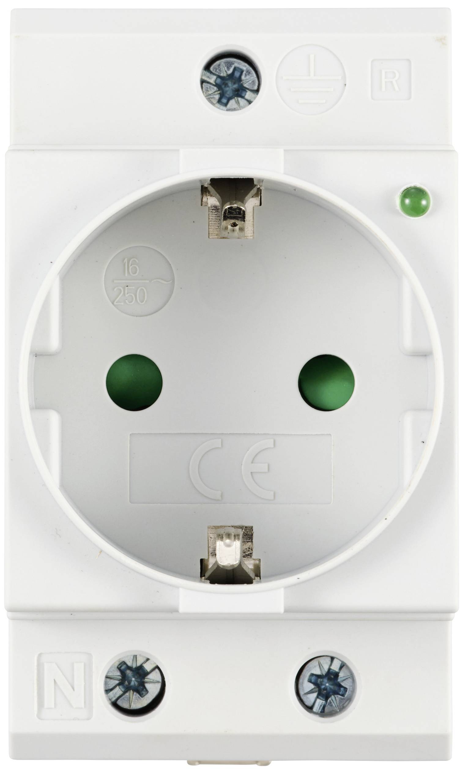 TRU COMPONENTS Schaltschrank-Steckdose TC-11462684 1St.