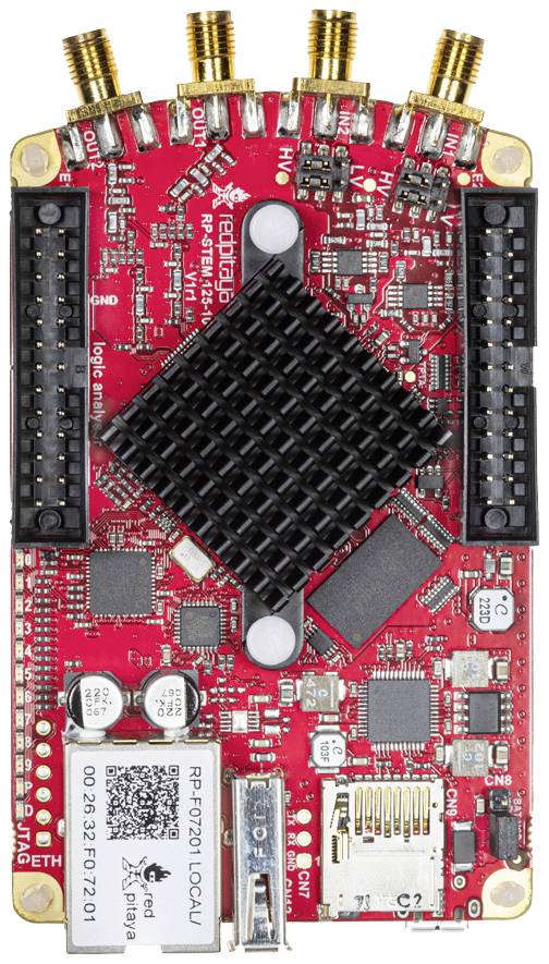 Red Pitaya STEMlab 125-14 Diagnostic Kit USB-Oszilloskop 1 Set
