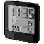Bad und Küchenuhr mit Timer, Thermo-Hygrometer digital Timer Schwarz IP54