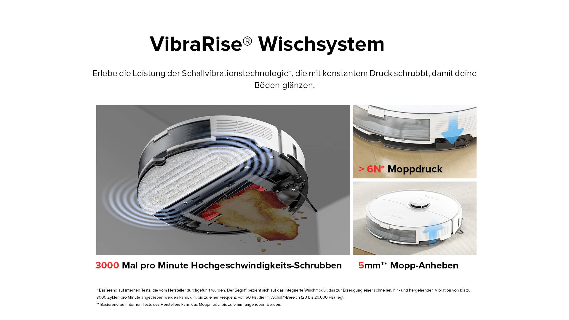 Roborock S8 white Saug-und Wischroboter Weiß kompatibel mit Amazon Alexa, kompatibel mit Google Home, Sprachgesteuert, mit Wischfunktion, App