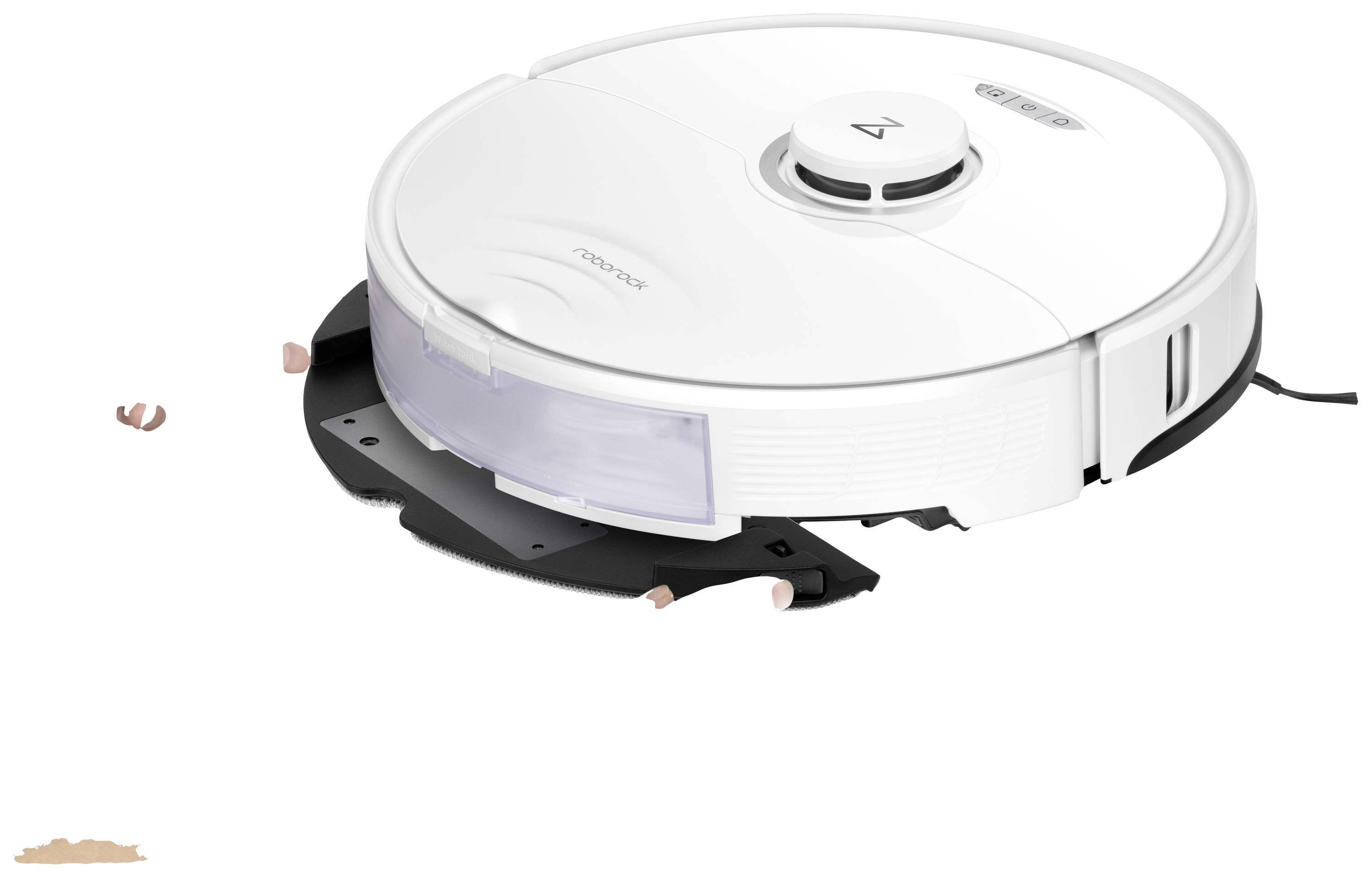 Roborock S8 white Saug-und Wischroboter Weiß kompatibel mit Amazon Alexa, kompatibel mit Google Home, Sprachgesteuert, mit Wischfunktion, App