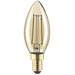 LightMe LM85051 LED E14 Kerzenform 2.5 W Bernstein (Ø x L) 35 mm x 97 mm 1 St.