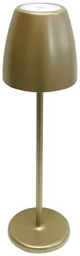 Megatron TAVOLA MT68058 Akku-Tischlampe LED 2 W Gold