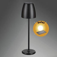 Megatron TAVOLA Solar MT68059 Akku-Tischlampe LED 2W Schwarz Megatron TAVOLA Solar MT68059 Akku-Tischlampe LED 2W Schwarz