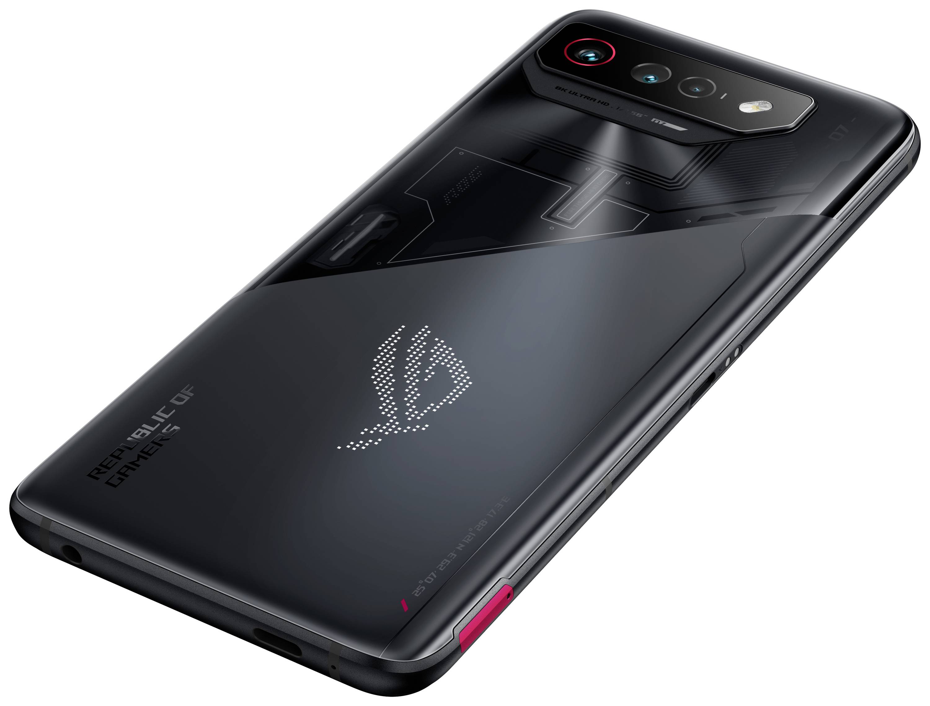 Asus ROG Phone 7 Smartphone 512 GB 17.2 cm (6.78 Zoll) Schwarz Android™ 13 Dual-SIM